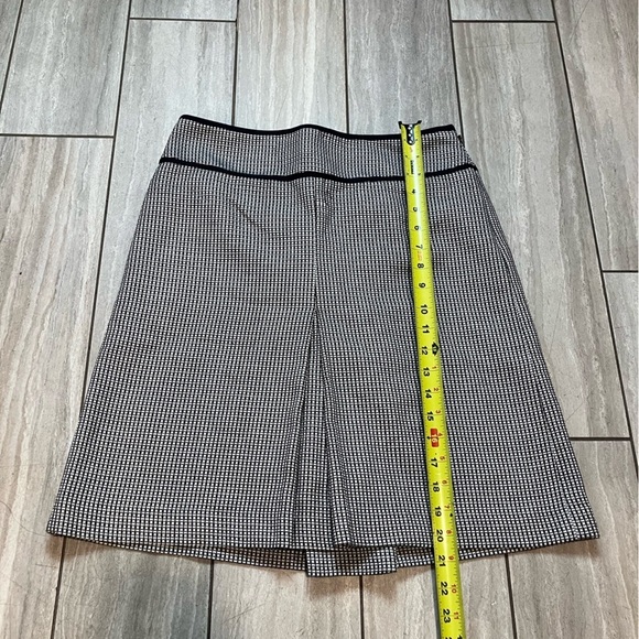 Ann Taylor Womens New With Tags Black & White Work Skirt Size 4 - Picture 2 of 6